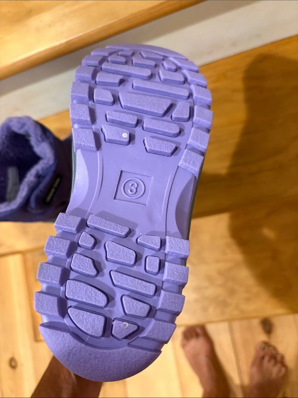 New Lands End youth 3 snow boot